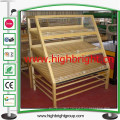 Wooden Revolving T-Shirt Merchandiser Display